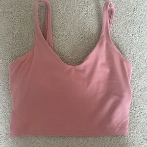 Lululemon Pink Align Tank (No padding)
